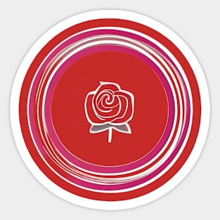 Within the Rose Sticker